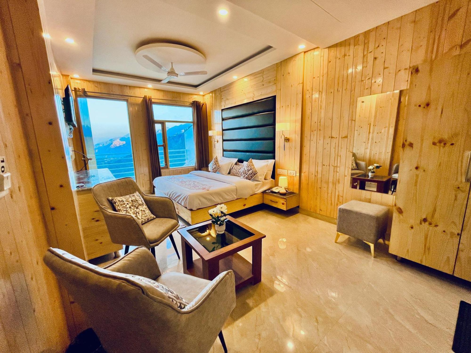 Hotel Hill View, Mussoorie - Near Jw Marriott Mussoorie, M 77377-32479 Экстерьер фото
