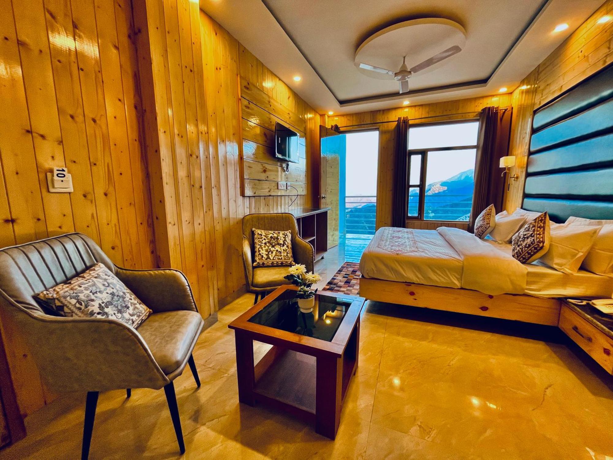 Hotel Hill View, Mussoorie - Near Jw Marriott Mussoorie, M 77377-32479 Экстерьер фото